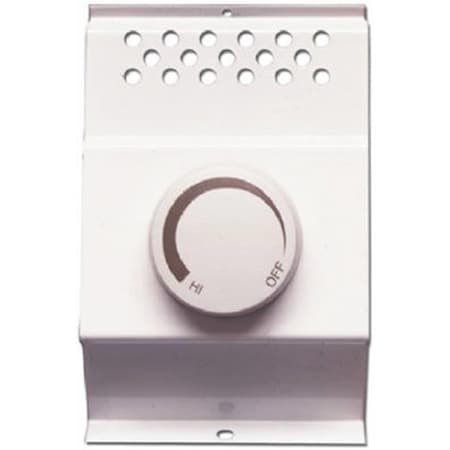 Homecare Products 08734 Double Pole Built In Baseboard Thermostat - White HO948776